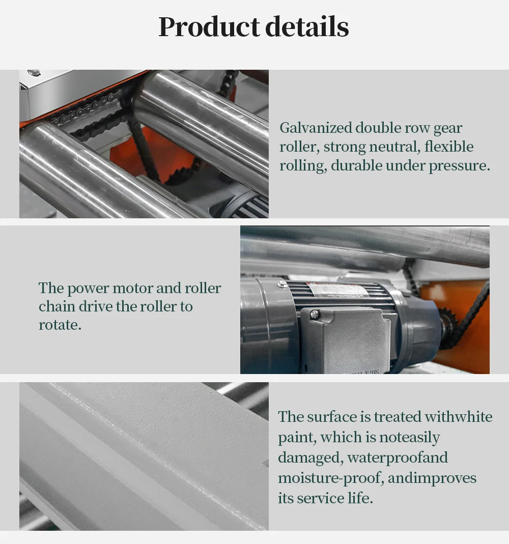 Adaptable to Any Load: Dynamic Roller Conveyor for Diverse Applications details