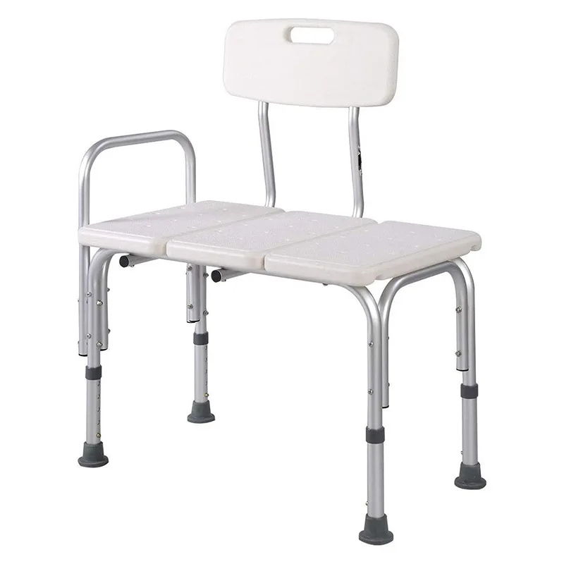 Aluminum Lightweight Bathroom Bath Chair With Anti Slip Pad Shower ...