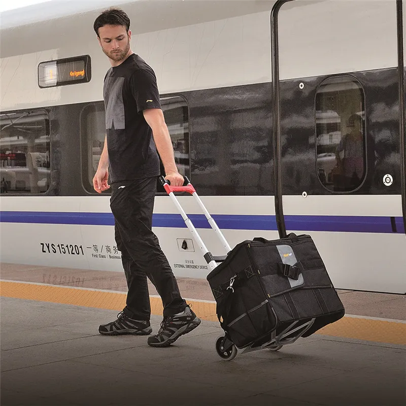 
Лидер продаж, Алюминиевая тележка для багажа, Складная ручная тележка для покупок 