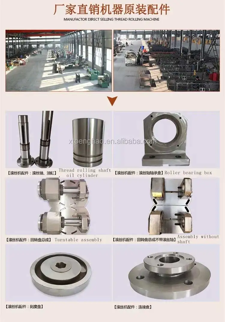 Anchor Bolt Thread Rolling Machine - Automatic & Efficient