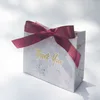 Marble pattern+red ribbon