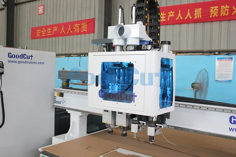 1625 1325 древесины cnc маршрутизатор машина с колеблющимся ножом для кожи