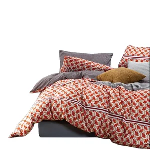 Factory New Print Design High Quality Soft Custom Hot Sale Bedding Duvet Cover Set