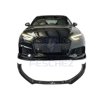 Hot Carbon Fiber Sport Style Front Bumper For Audi A3 S3 Rs3 2014-2020 Car Front Lip Front Spoiler