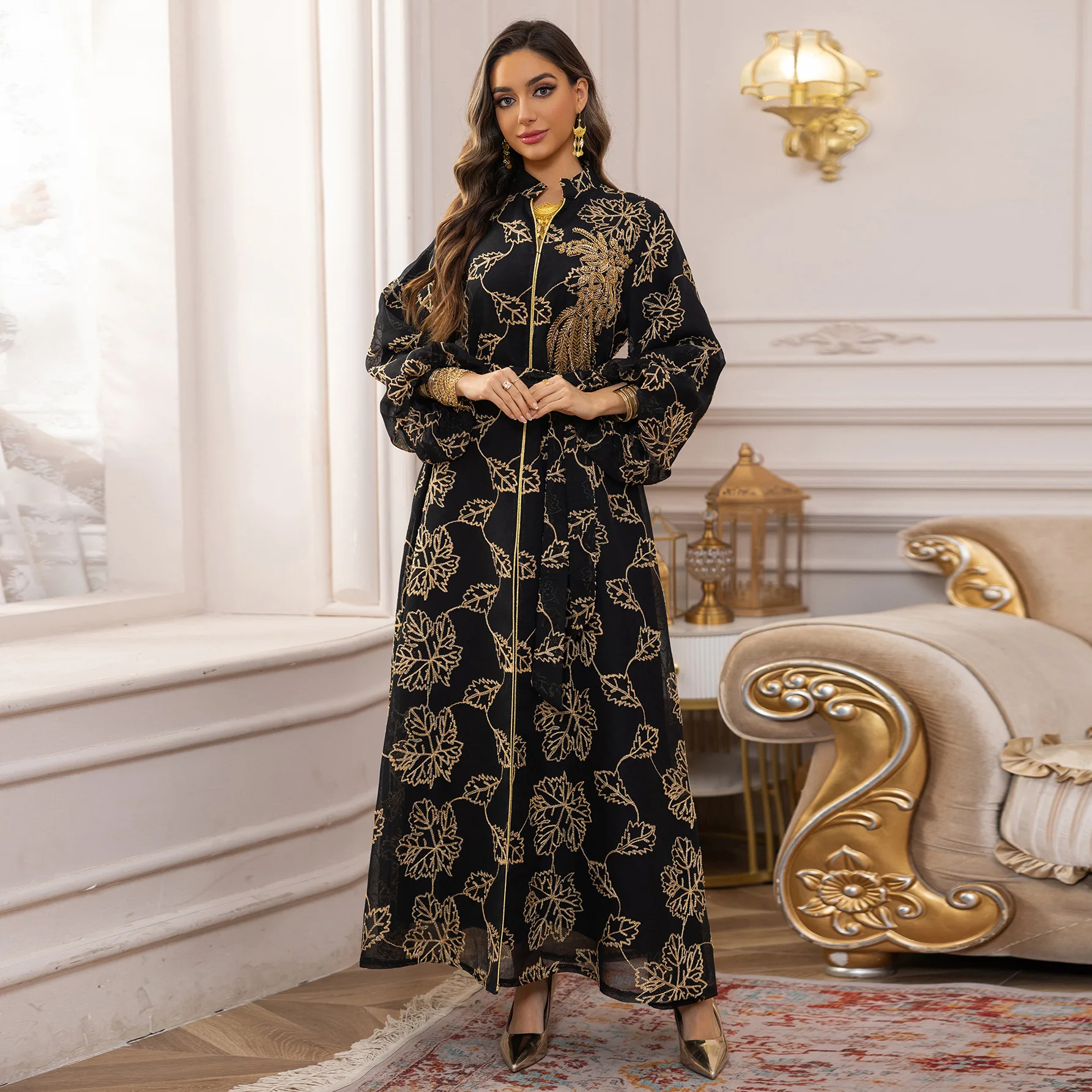 New 2025 Abaya Women Muslim Dress Malaysia Modern Women Arabic Women's Abaya Muslim Dress New 2025 Abaya Women Muslim Dress Malaysia Modern Women Arabic Women's Abaya Muslim Dress