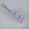 Round hat   purple Lighted snake chain