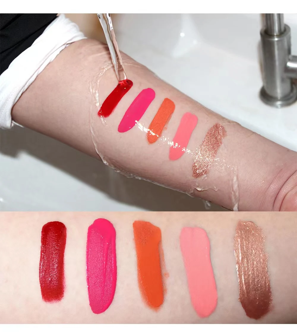 Soft Texture Bright up Cheek Glossy Liquid Blush Private Label Lip and Cheek Soft Glow Tint