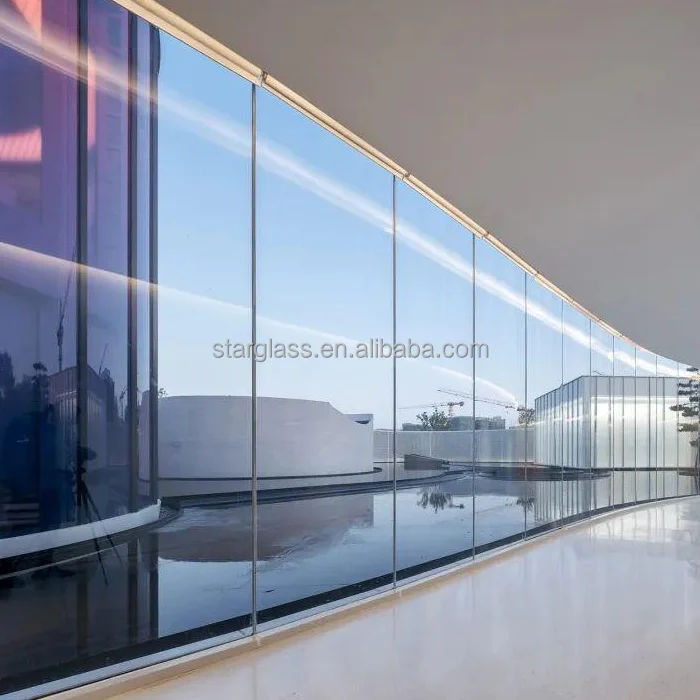 product 6mm152mm6mm 664 1352mm tempered laminated glass sheet for tennis court curtain wall decoration-7