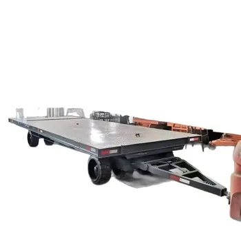 Towable Trackless Transfer Cart 10 Ton Heavy Duty CE Certified Forklift Towed for Warehouse