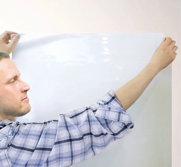 Best Selling Promotional Watertight Flexible PP Dry Erase Whiteboard Film