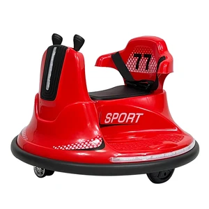 Battery Operated Plastic Bumper Car Ride-On Toy for Kids for 2 to 4 Years with 4 Wheels