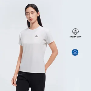 PELLIOT Outdoor Quick Dry T-shirt Women's Breathable Moisture Wicking High Elastic O-neck Sports T-shirts