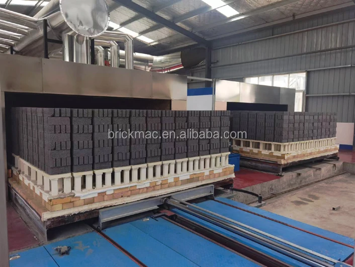 Brick Manufacturing Plant Ceramic Kiln Clay Block Firing Kiln Automatic ...