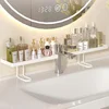 Estante de almacenamiento para grifo blanco leche de 60 cm.