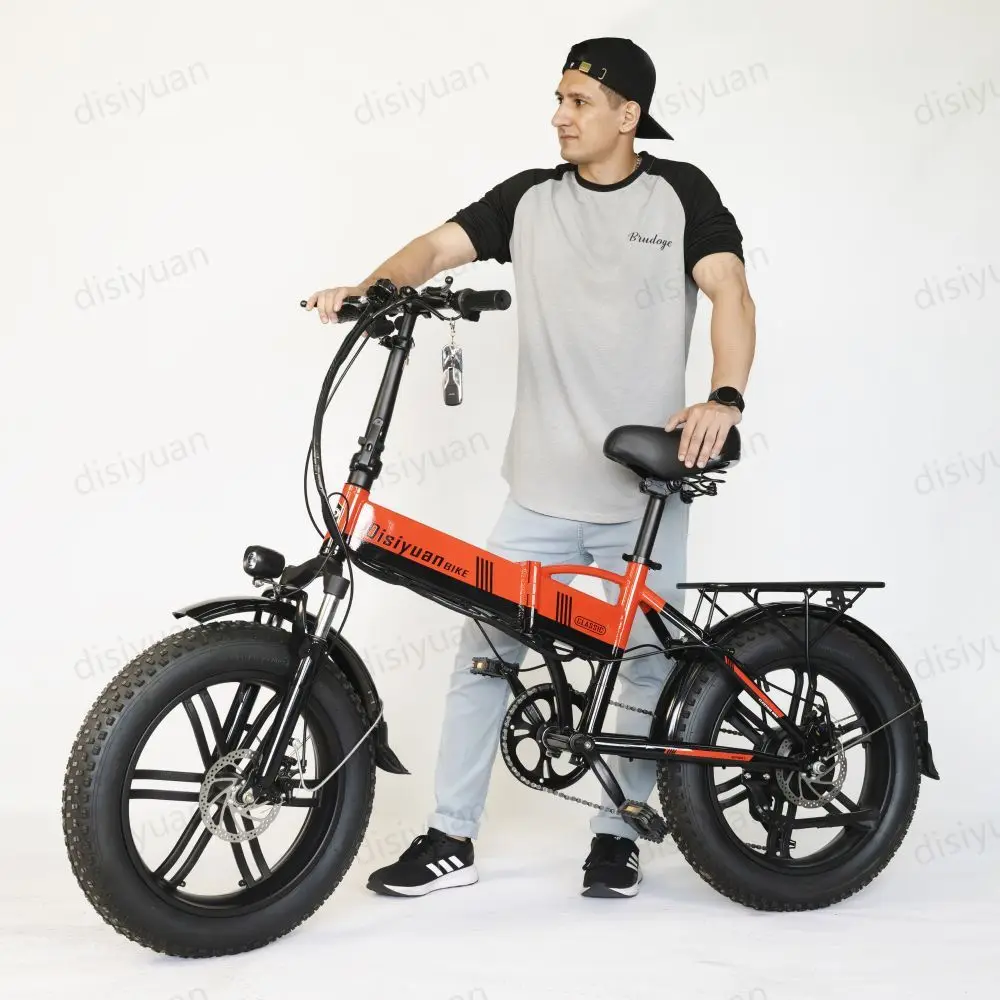 Foldable Electric Bicycle MTB 48V Ebike Hummer H20 500W Aluminum