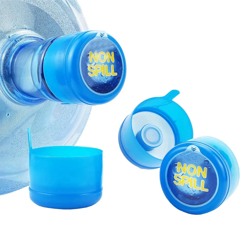 20 Litre Water Bottle Caps Plastic Smart Lids Non-Spill Accept PE