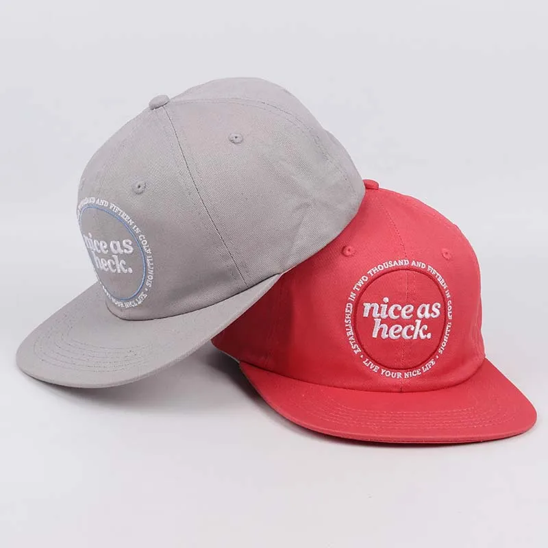 Red Mitchell & Ness Blank Classic Snapback Hat - Custom Lids