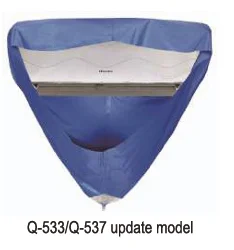 Air Conditioner Cleaning Cover Bag with Supporting Boards for Home Office Split Air Conditioners Cleaning Tools