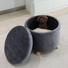 Customized Pouf Ottoman Living Room 2025 Manufacturers Velvet Ottoman Set Ottoman With Storage