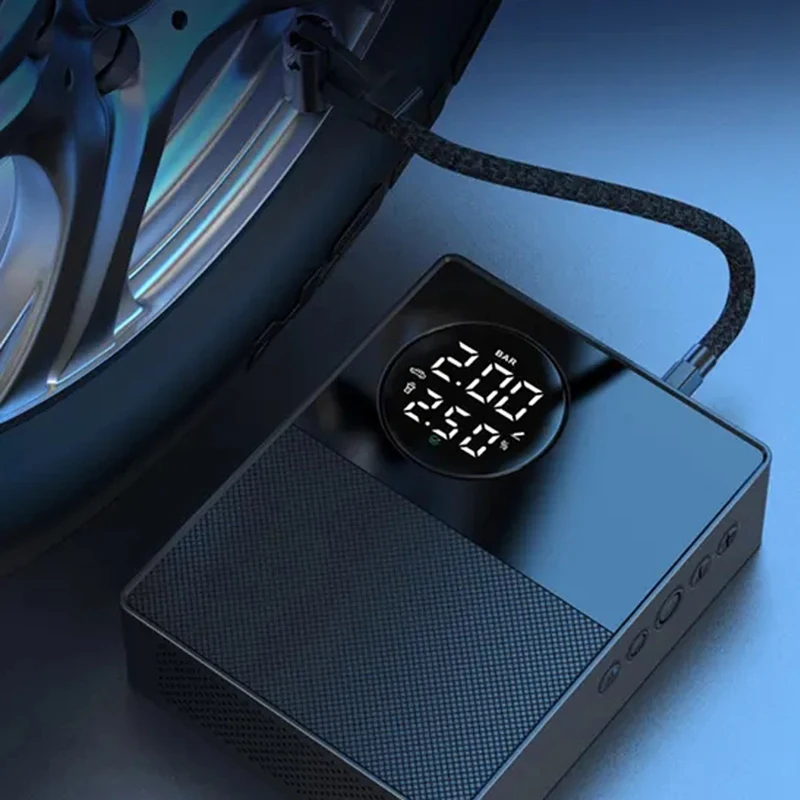 Многофункциональное портативное автомобильное пусковое устройство с логотипом