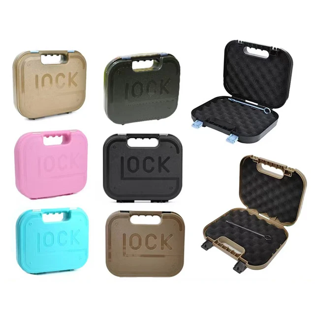 Tactical Gun Safety Carrying Box Suitcase Gun Accessories Safety Storage Case Hard Lock Case