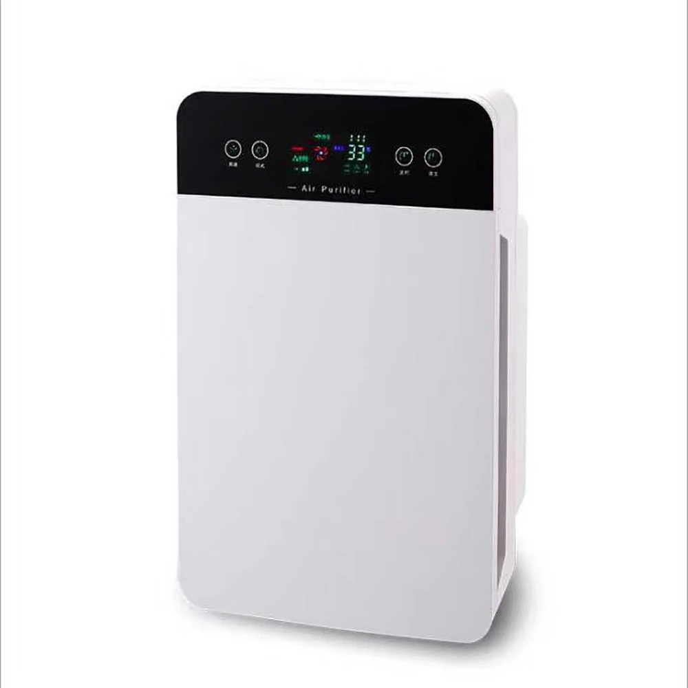 Home desktop air filter smart portable hepa air purifier humidifier timer system