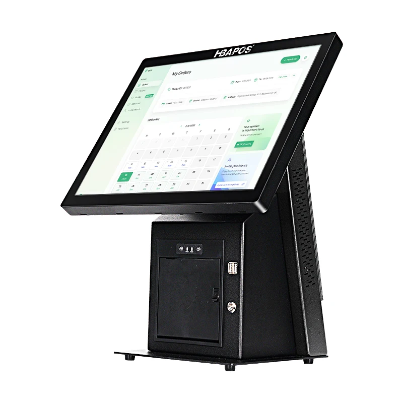 High Quality Nice Core I5 Cash Register Terminal Windows 10 Dual Touch Screen Pos System for Beauty Hair Salon