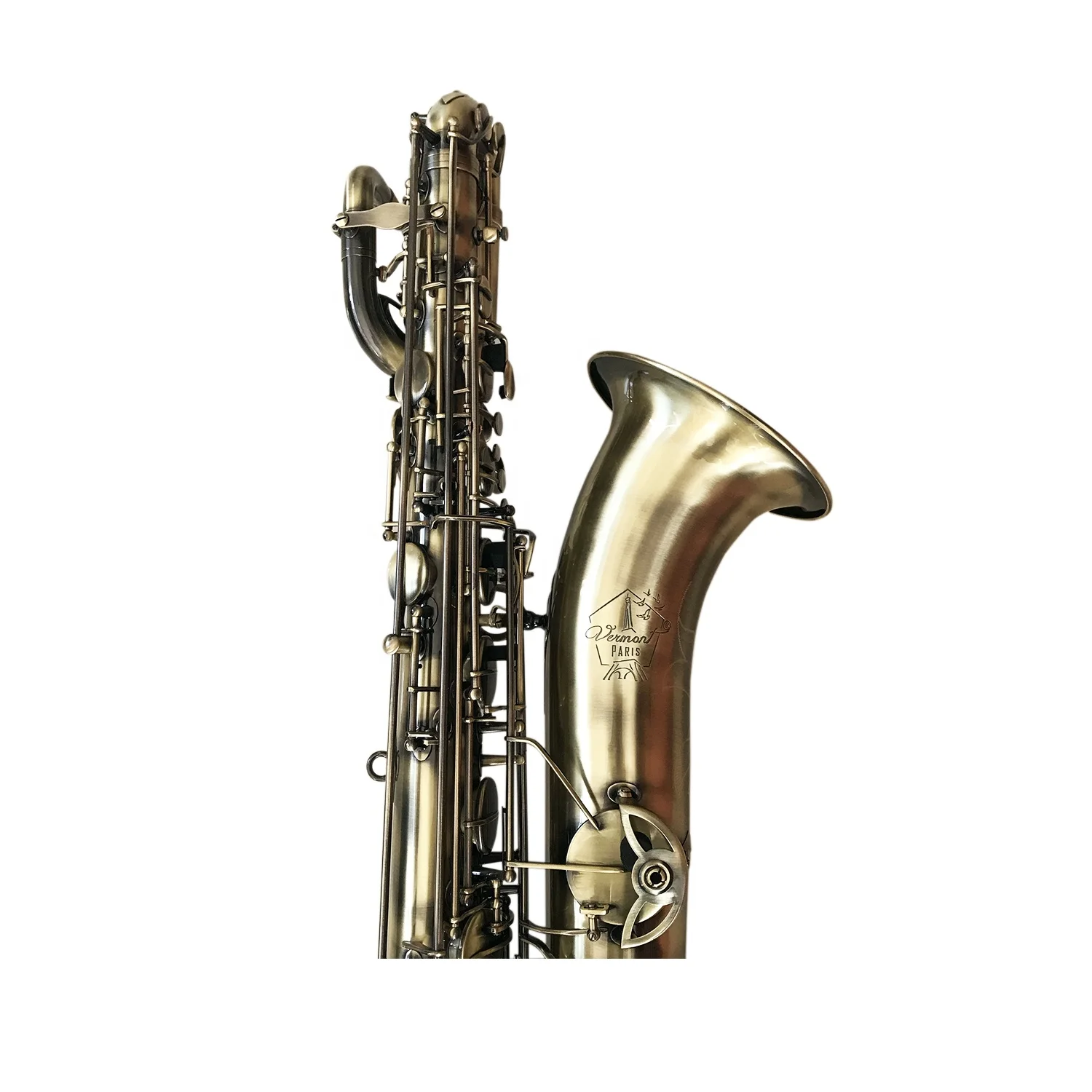 SEASOUND Vintage Brass Baritone Saxophone JYBS104VG OEM