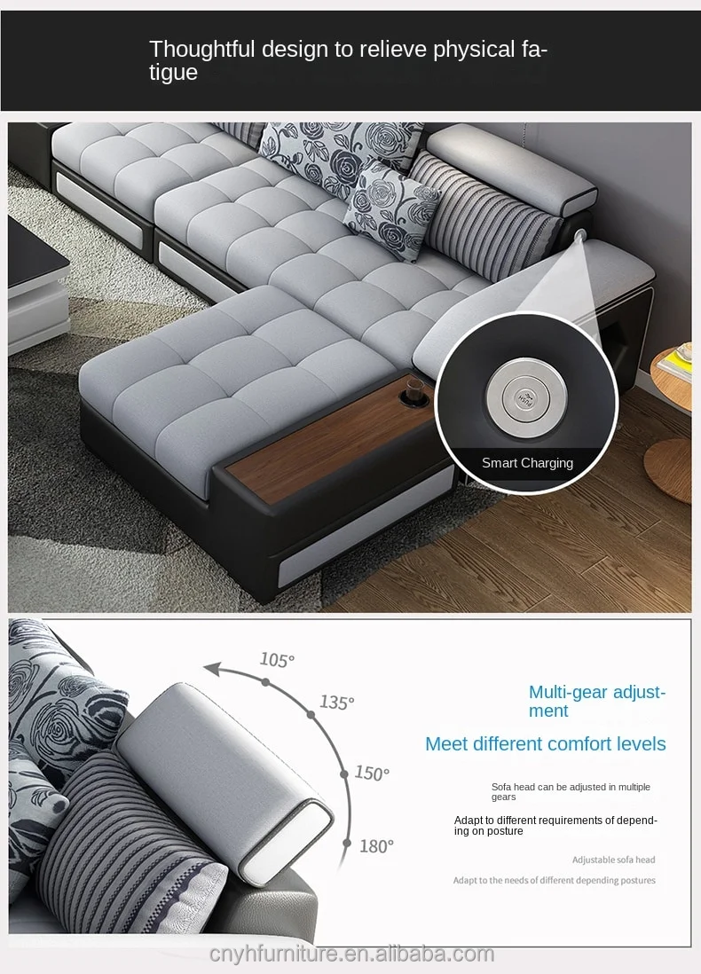 Conjunto de Sofás Modernos de Luxo Japonês Estilo Árabe para Casa