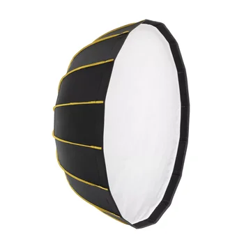 Triopo KL-105 105cm Easy Lock Collapsible Silver Beauty Dish Diffuser Speedbox Quick Folding Softbox With Bowens Mount to Studio detail image