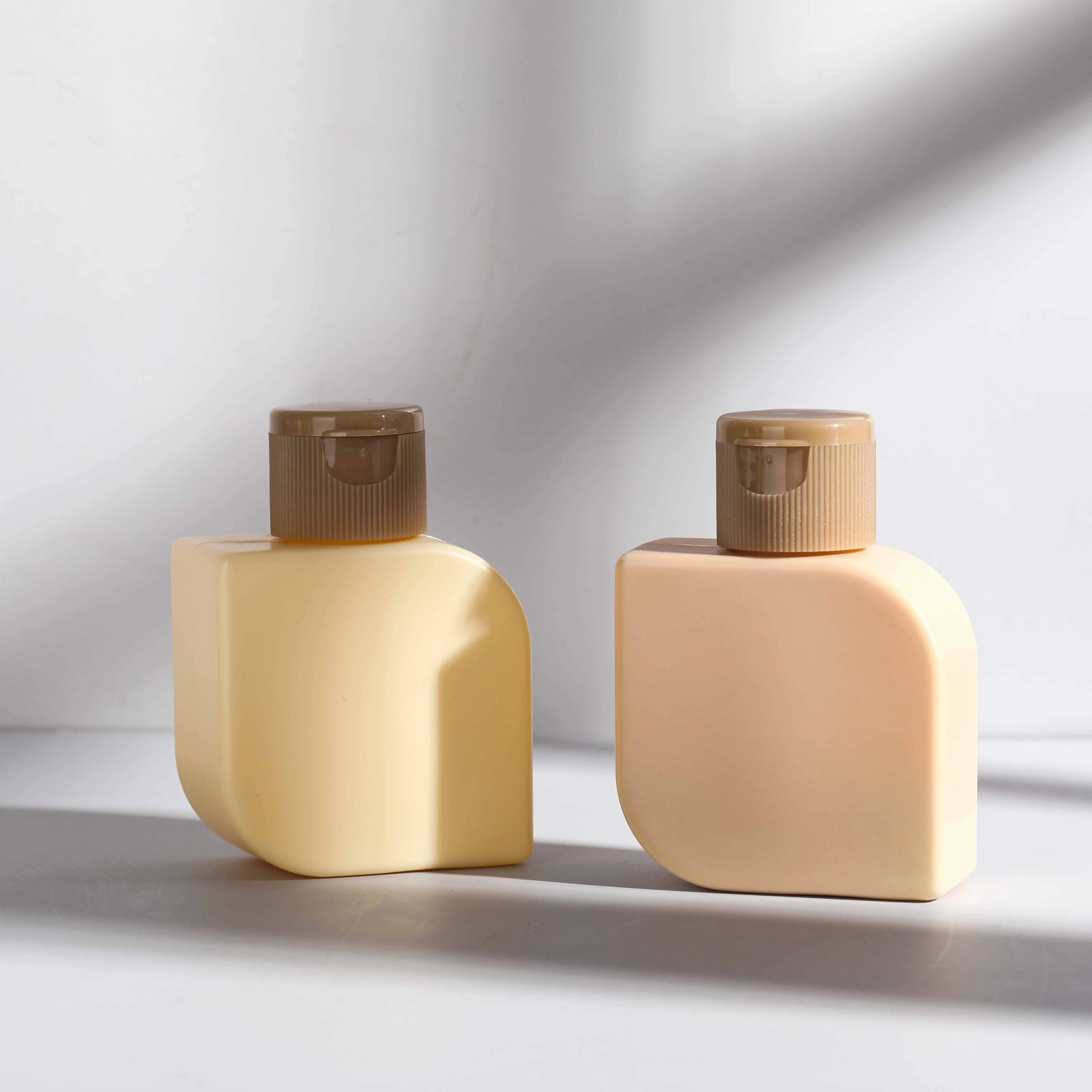 500ml 350ml 500ml Custom Design Soft Touch Biodegradable Packaging Body Lotion Shampoo Bottle