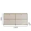 1503570 - Blanco, doble grupo, cuatro gabinetes