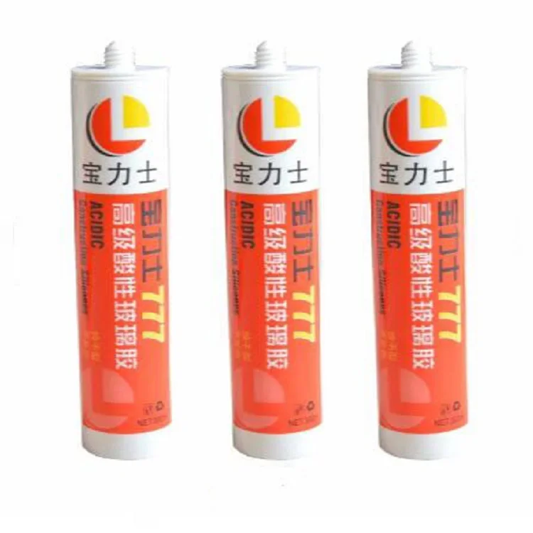 Copper 3C Epoxy Resin Glazing Putty Silicone Sealant for Woodworking Construction GP Packing Used in Cambodia