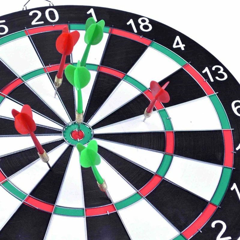 Alasum Miniatur Dartboard Set | Winzige Dartscheibe Für Puppenhäuser | Detailgetreues Spielzeug 2,4cm