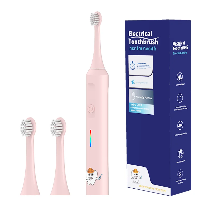 Factory Waterproof IPX7 Smart Kids Children'S Sonic Automatic Electric Toothbrush  For Kids factory