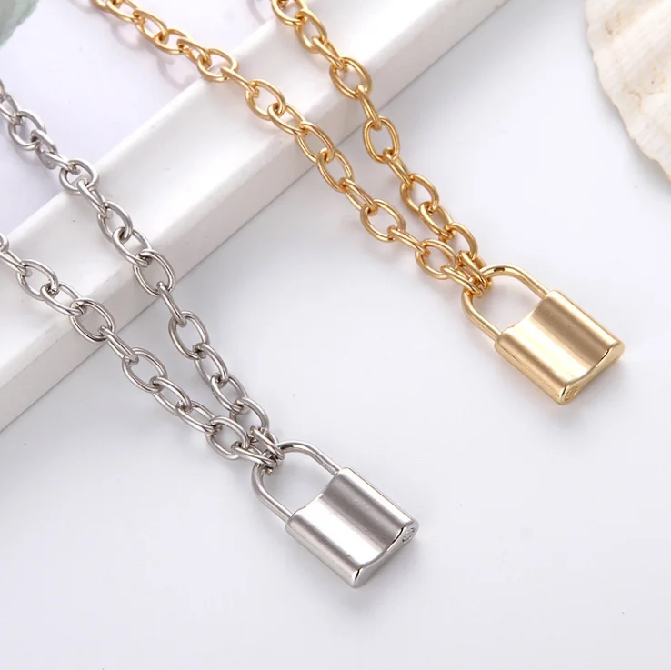 trendy locket chain