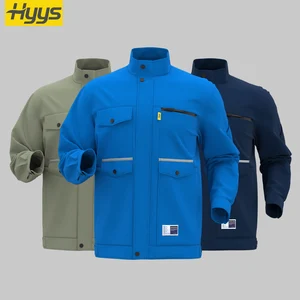 Factory Direct Workwear Top Coat Reflective Strips Work Uniforms Jackets Wear Resistant Construction Working Clothes for Men