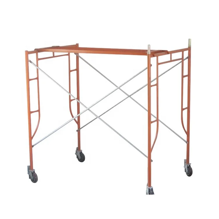 Industrial-Style Steel Frame Scaffolding for Hotels Walk-Through Design with Practical Application