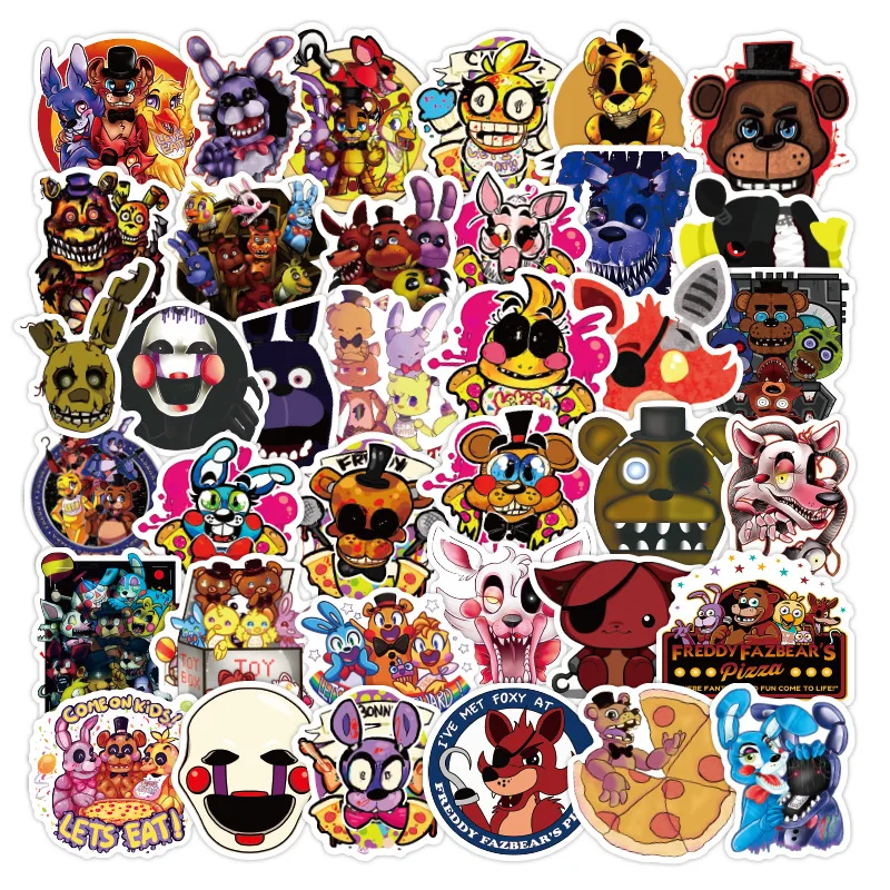 Five Nights at Freddy's: Freddy Fazbear die-cut Sticker 