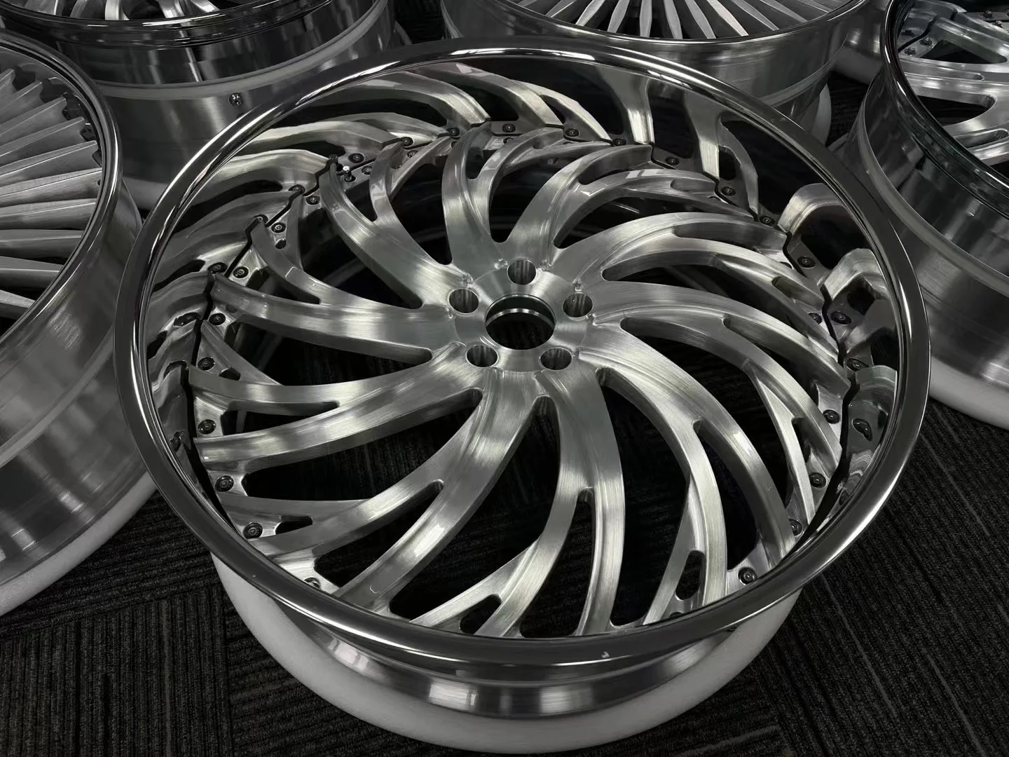 HADISON Personalization Custom Forged Spinner Floating Wheels 20 22 24 26 Inch 6061-T6 Aluminum Alloy Classic Car Wheels Rims