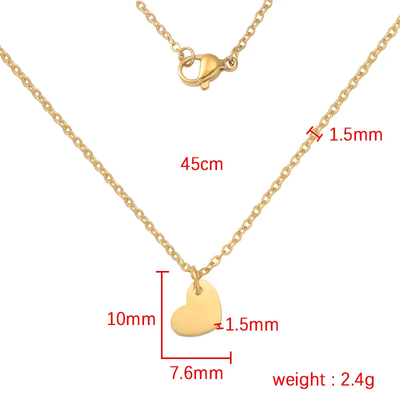 Hearts Pendant Necklace