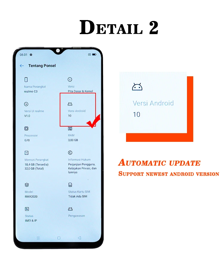 mobile phone lcds for vivo Y17 Y12 Y11