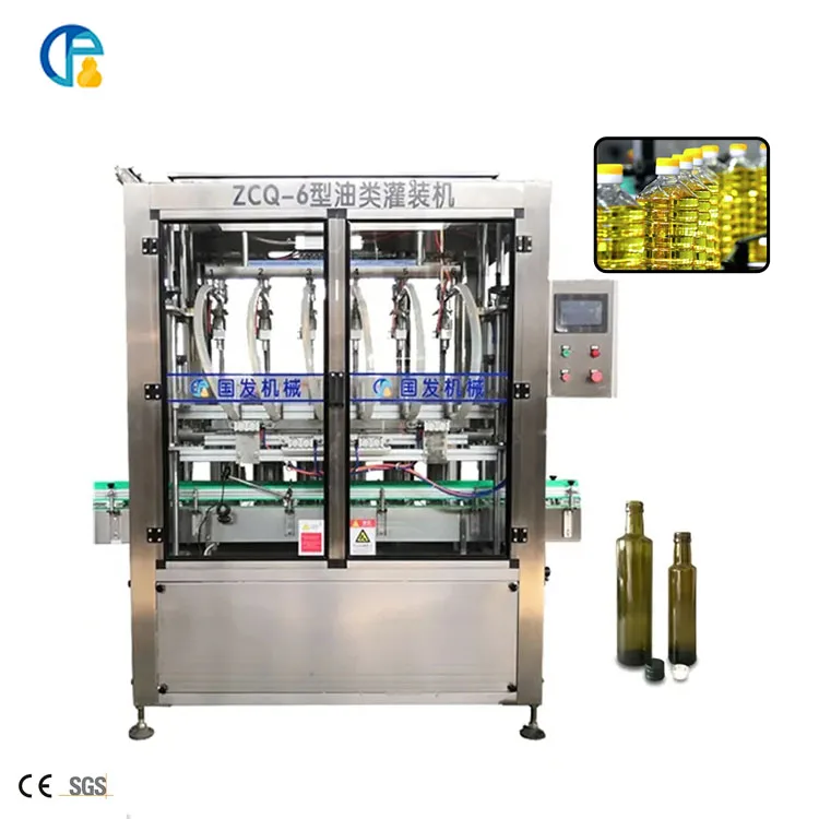 Oil Bottle Filling Machine Production Line