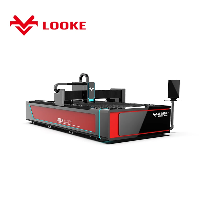 Heavy Duty Side Loading Metal Sheet Fiber Laser Cut Machine 6000w 3000x1500mm Enclosed Sheet Welding Structure 3015 4015 6015
