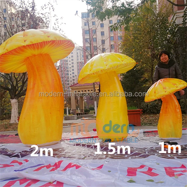 Giant LED Inflatable Mushroom Balloon Decoration Large Interactive ...
