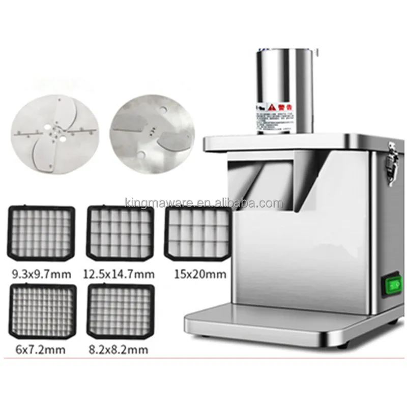 Factory Mini Vegetable Cutting Machine Vegetable Processing Radish Cucumber Cube Fruit Kitchen Tools