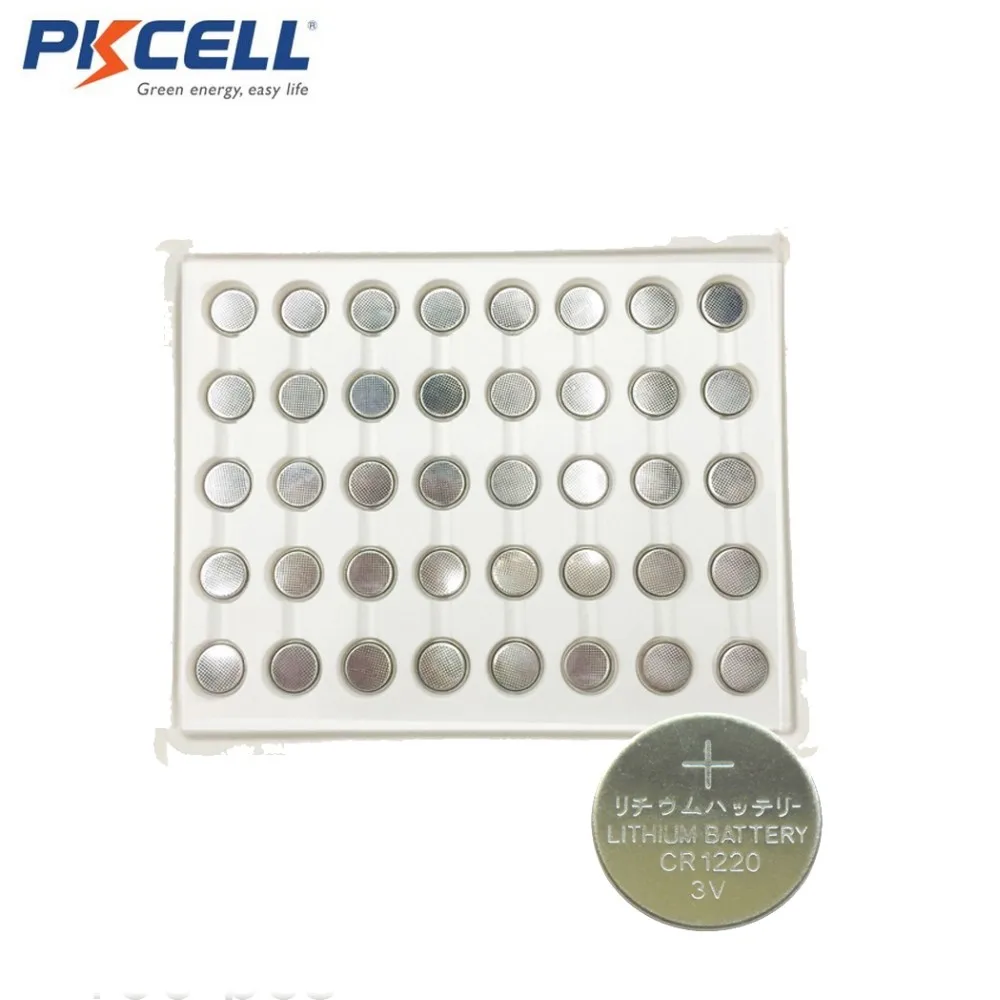 3v Cr1220 Pkcell Button Coin Cell Battery For Watch Buy Cr1220,Cr1220