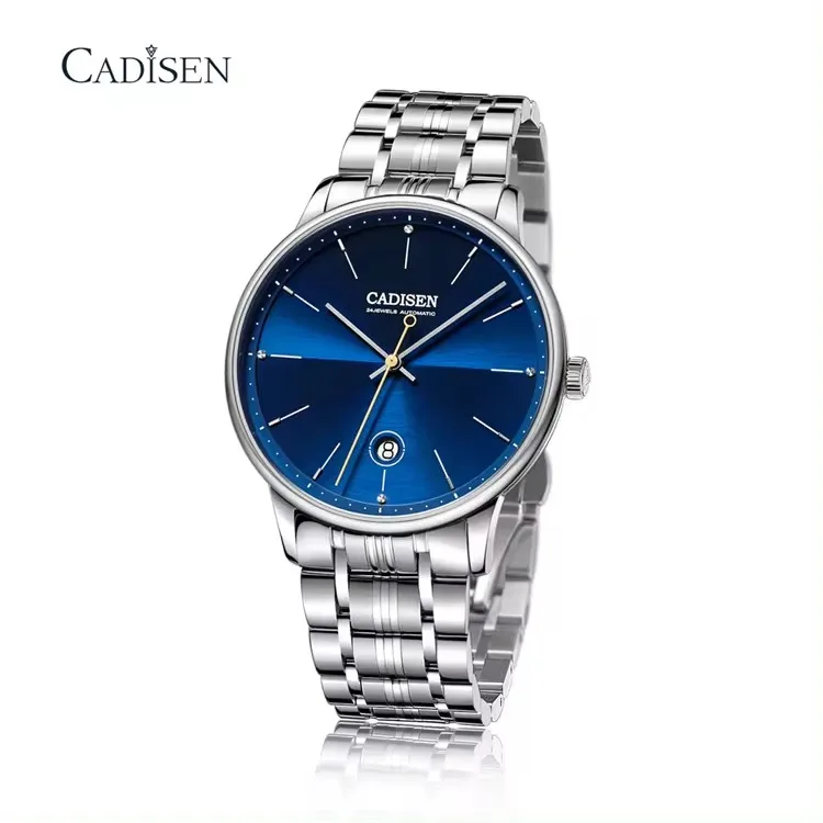 CADISEN 8166 Men Automatic Mechanical Watch Waterproof Simple Business Watch Relojes Para Hombre