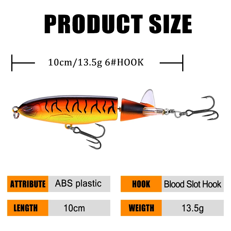 5pcs Box Set Bass Hard Pencil Fishing Lure 10cm 13.5g Swimming Bait Tail  Spins Pencil Fishing Tackle| Alibaba.com