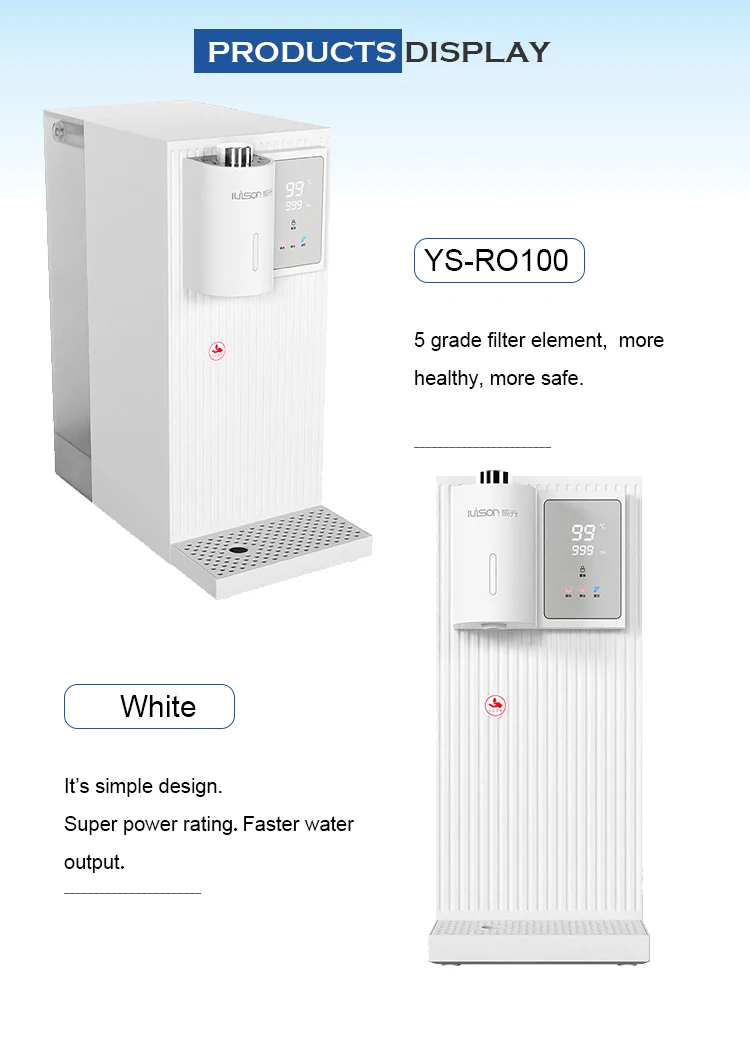 2.5L Home Use Instant Warm Water Dispenser Without Bottle Desktop Stainless Steel Mini Drinking Water Boiler manufacture